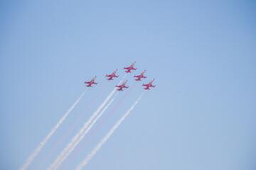  Turkish air force demonstration team performance