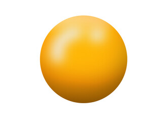 Yellow-golden egg isolated on transparent. Digitally drawn 3D on a tablet, used for background, abstract background.