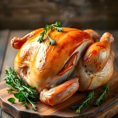 roasted chicken with rosemary