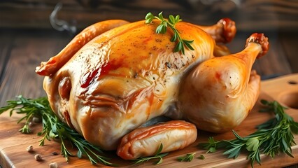 roasted chicken with rosemary