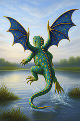 イピリアの後ろ姿