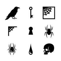 Halloween Symbol Set
