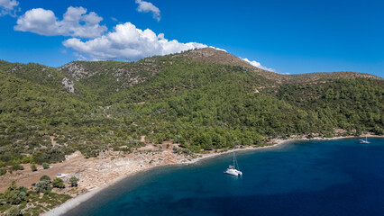 Ancient Ruins of Kissebuku (Anastasiapolis) on the Bodrum Coastline