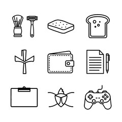 Various Objects Icon Set