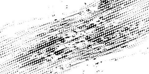 Tire tracks background for rally, drift, motocross, off-road and other auto and motorsport. Black tire marks on a white background with a worn effect and splashes of dirt..