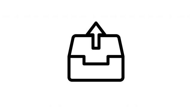 outbox animated icon