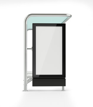 Bus Stop Side View