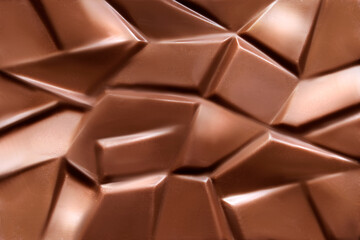 Textured chocolate background