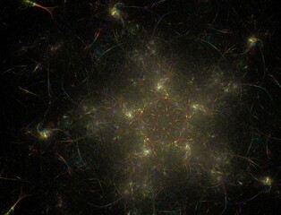 Imaginatory fractal abstract background Image