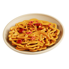 Kwetiau Goreng 3D Icon