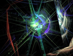 Imaginatory fractal abstract background Image