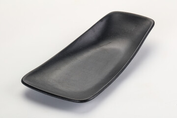 Empty clean color plate dishware