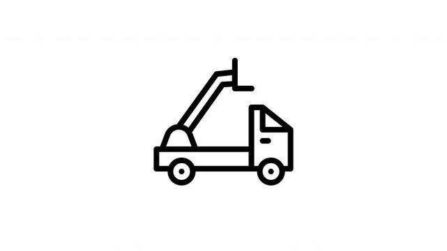 telehandler animated icon