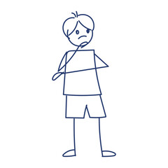 Doodle Stick Character Art