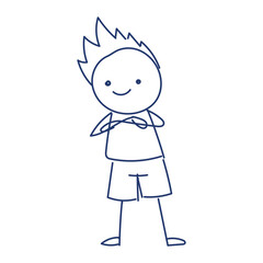 Doodle Stick Character Art