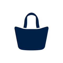 Tote bag vector illustration icon