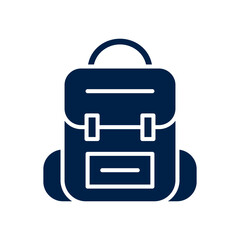 Bag pack vector illustration icon