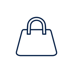 Hand bag vector illustration icon