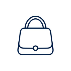 Hand bag vector illustration icon