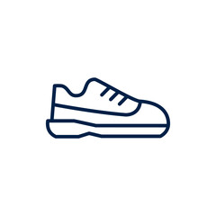 Running shoes vector illustration icon