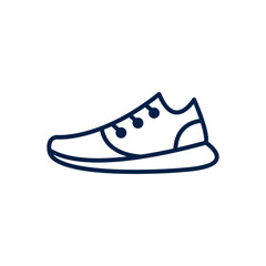 Sneaker shoes vector illustration icon