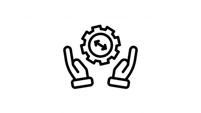 responsibility animated icon