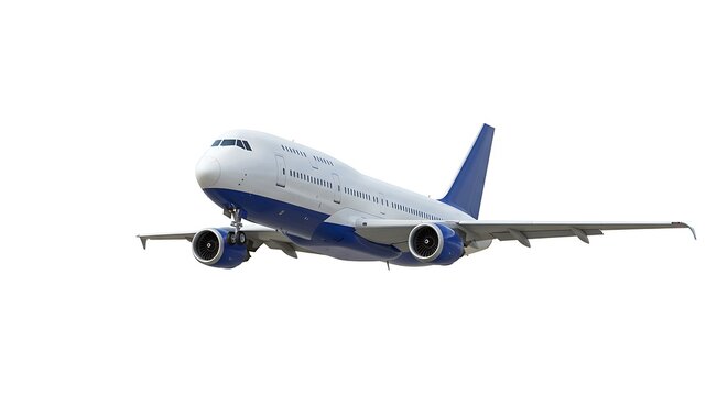 Airplane Flying with Landing Gear Extended on Clear Day