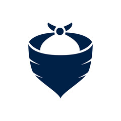 Bandana neck vector illustration icon
