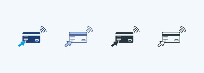Electronic Payment Multiple Style Icon Collection