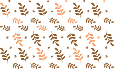 Graphic Flower and Leaves Icons