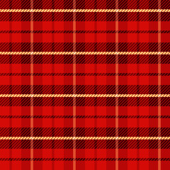 Plaid pattern background using Christmas themed colours 