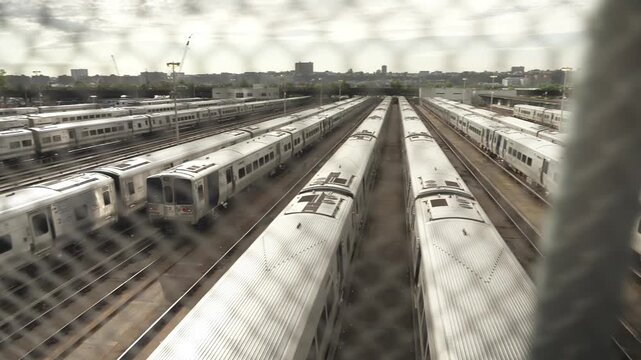 Hudson Train Yard NYC 4k