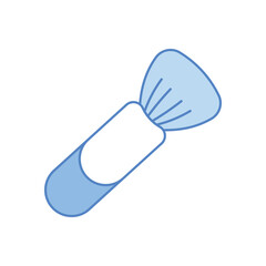 Blush Brush Vector icon