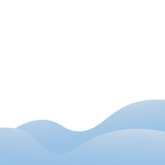 Fototapeta premium Snow Pile Footer