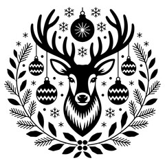 Merry Christmas deer