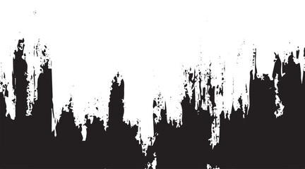 Rough black and white texture vector. Distressed overlay texture. Grunge background. Abstract textured effect. Vector Illustration. Black isolated on white background.