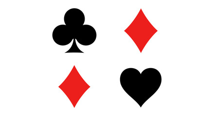 Understanding the four suits of a standard deck of playing cards and their unique symbols.