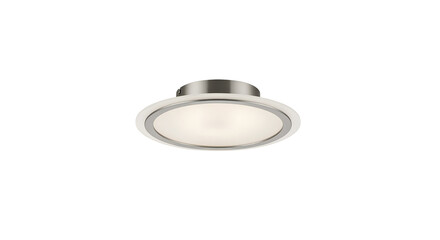 Naklejka premium Modern ceiling light fixture isolated on transparent background for interior design