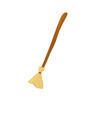 Halloween Broom Illustration
