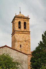 Co-Cathedral of Saint Peter and Romanesque Cloister, Soria in the autonomous community of Castile and León. Spain
