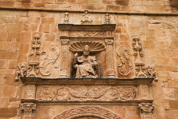 Co-Cathedral of Saint Peter and Romanesque Cloister, Soria in the autonomous community of Castile and León. Spain
