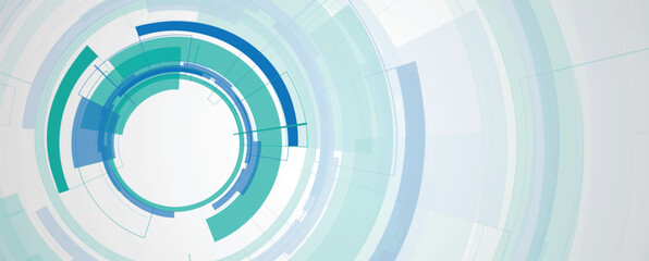 Abstract circuit technological and Artificial intelligence background