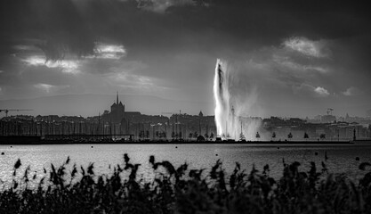Genève noir et blanc