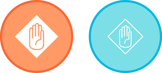 Halt Vector Icon