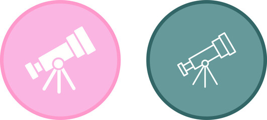 Telescope Vector Icon