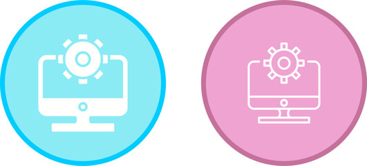 Fototapeta premium Development Tools Vector Icon