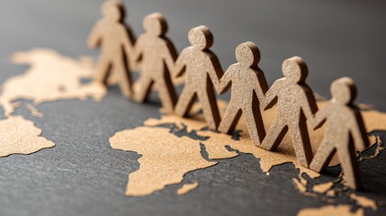 Globalization drives integration across borders, enabling faster trade, digital interaction, and cultural exchange on a global scale.
