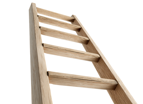 Wooden Steps to Progress