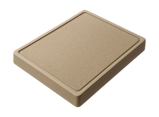 Anti-slip polymer sand hatch for rooftop use in residential buildings.