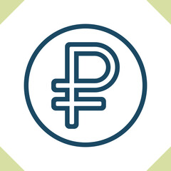 Currency - Rouble Icon